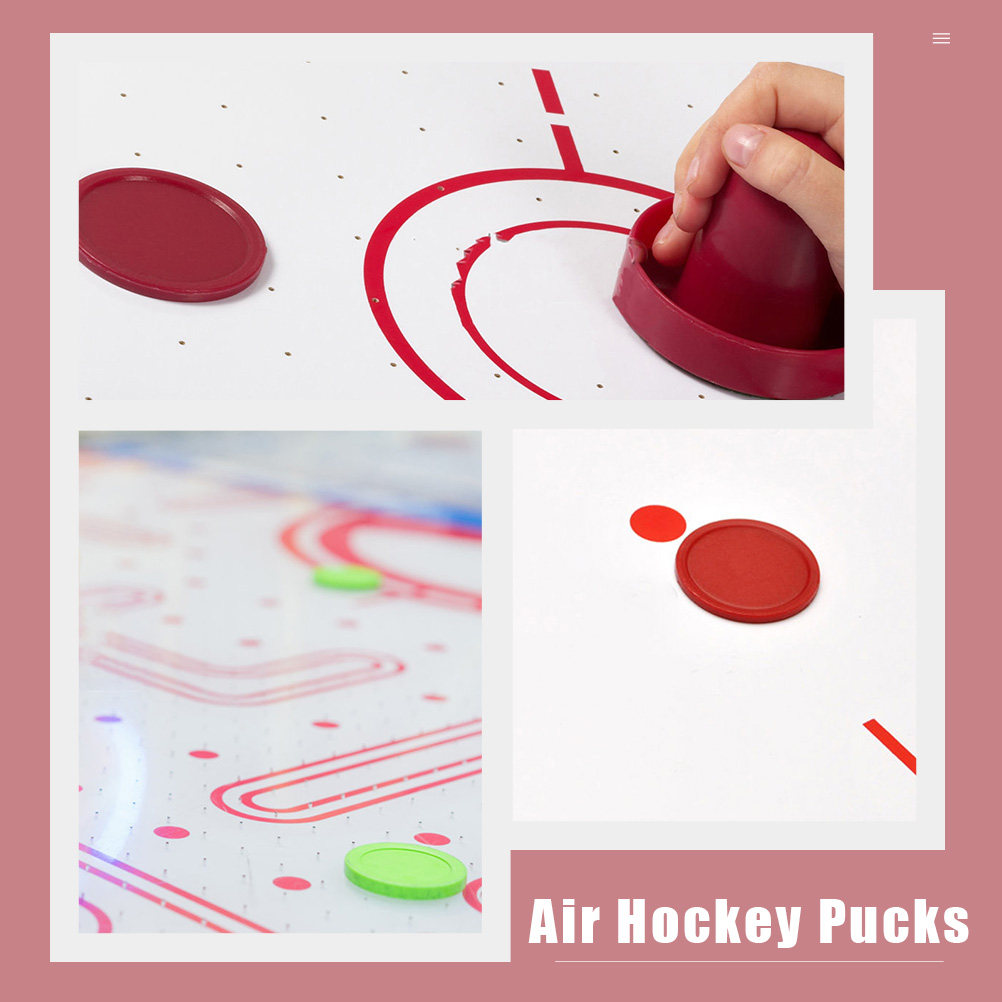 Air Hockey Table - 4 Pezzi di Ricambio in Plastica