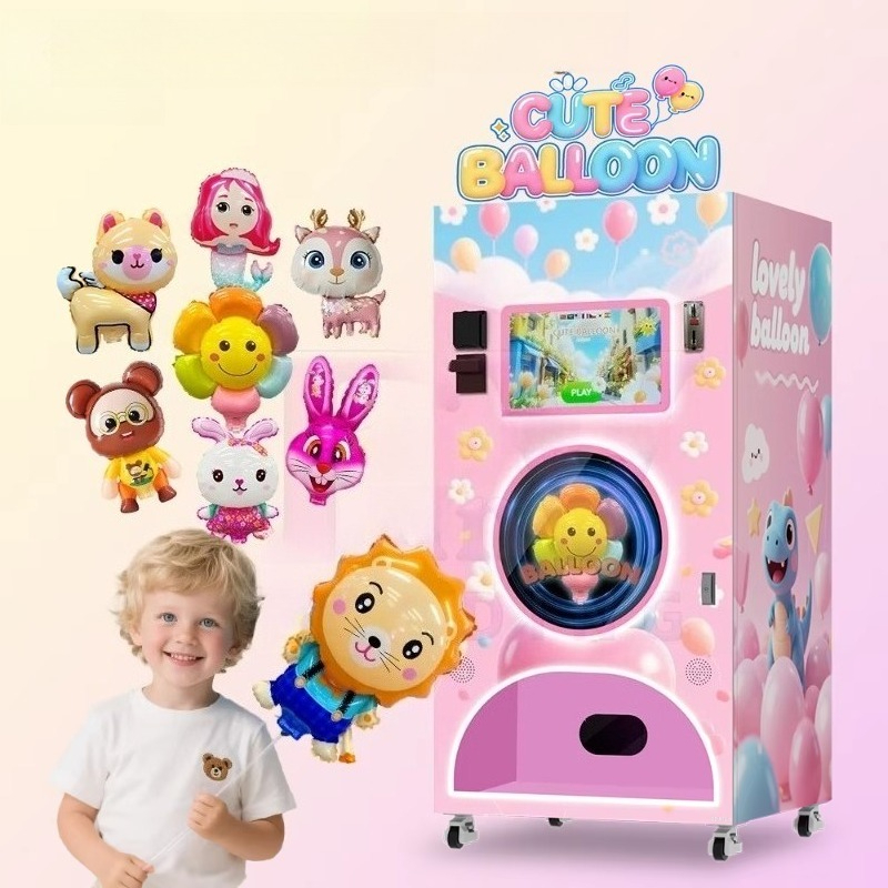Vending Machine Qr Code - Distributore Automatico di Palloncini Personalizzato Professionale