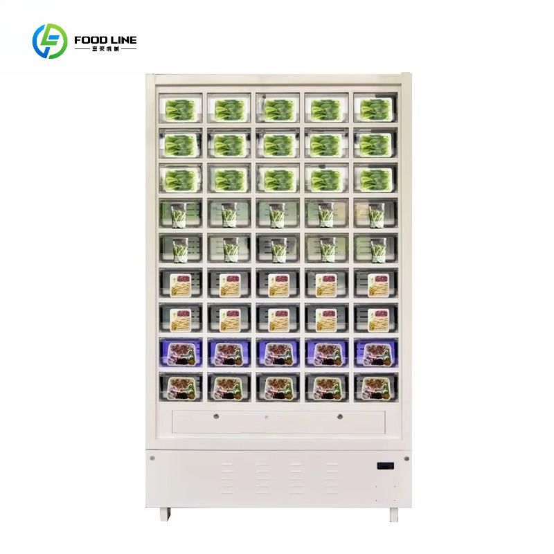Vending Machine Qr Code - Distributore Automatico Commerciale di Alimenti Freschi,