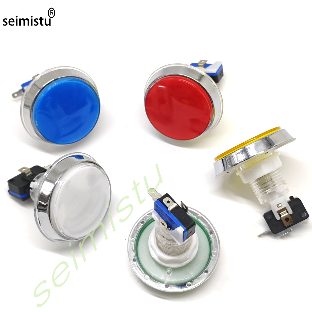 Pulsante LED piatto cromato da - Vending Arcade Games recensione e prezzo