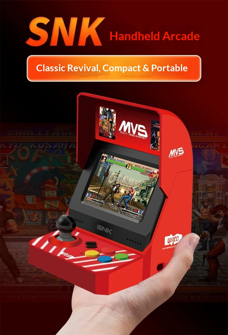 Console Arcade Mini UNICO MVS  - Arcade Game Jackpot recensione e prezzo