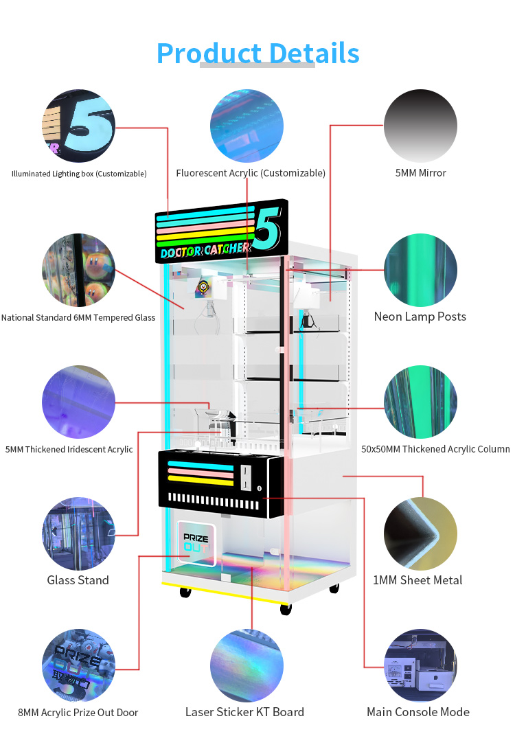 Vendita calda Indoor Arcade Cl - Arcade Prize Vending Machine recensione e prezzo